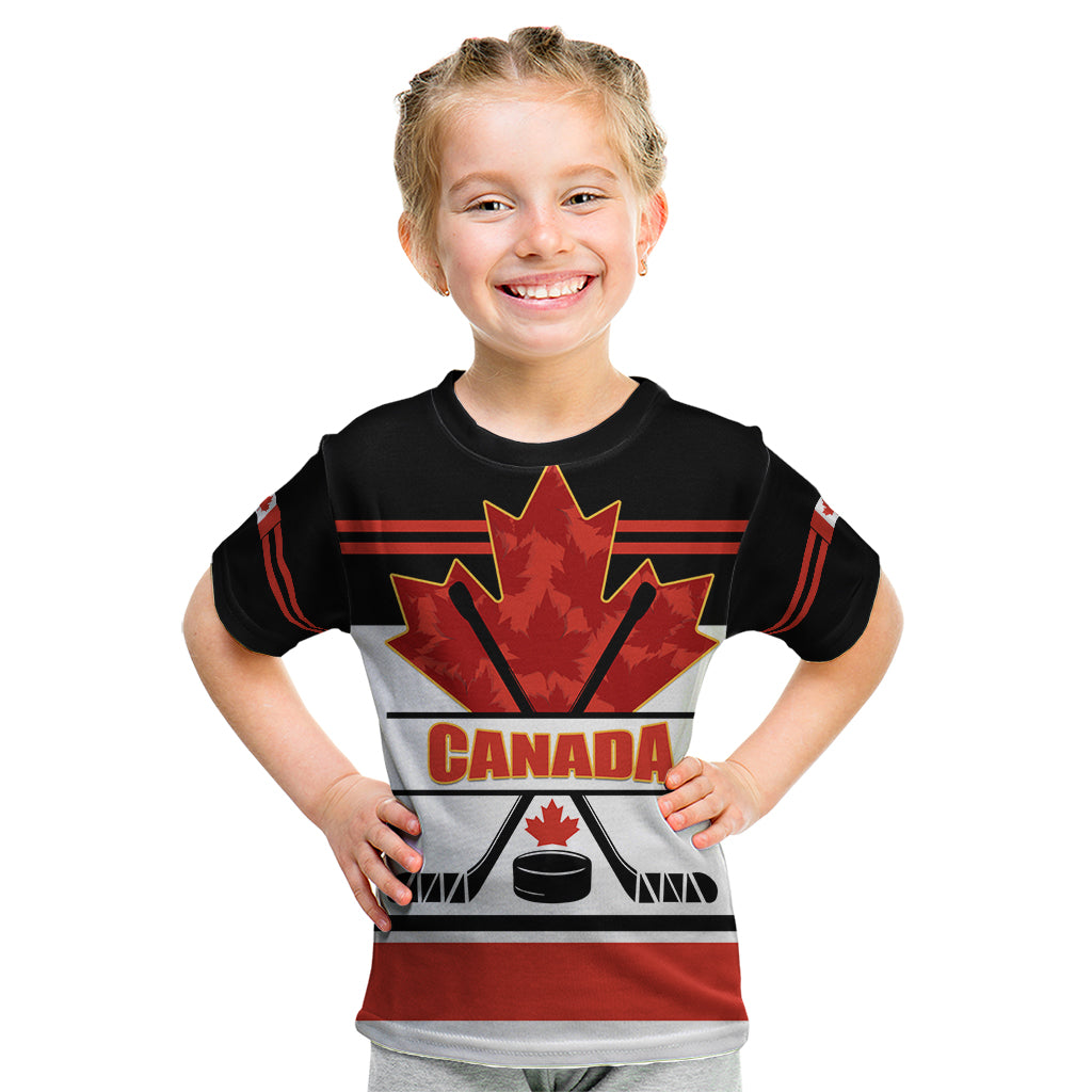 Canada Hockey 2024 Kid T Shirt Hockey is Canada Game - Wonder Print Shop