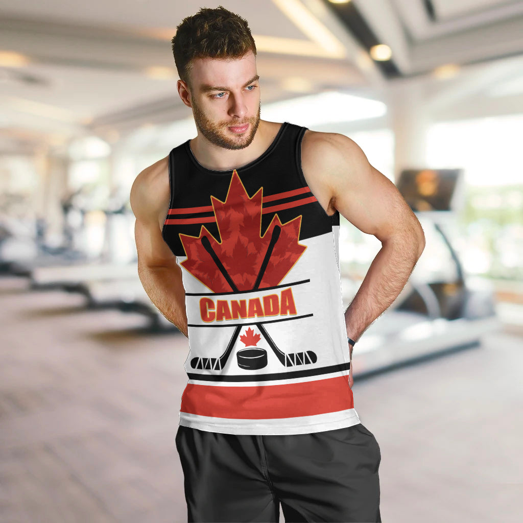 Canada Hockey 2024 Men Tank Top Hockey is Canada Game - Wonder Print Shop