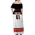 Canada Hockey 2024 Off Shoulder Maxi Dress Hockey is Canada Game - Wonder Print Shop