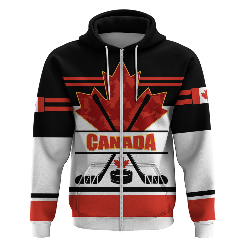 Canada Hockey 2024 Zip Hoodie Hockey is Canada Game