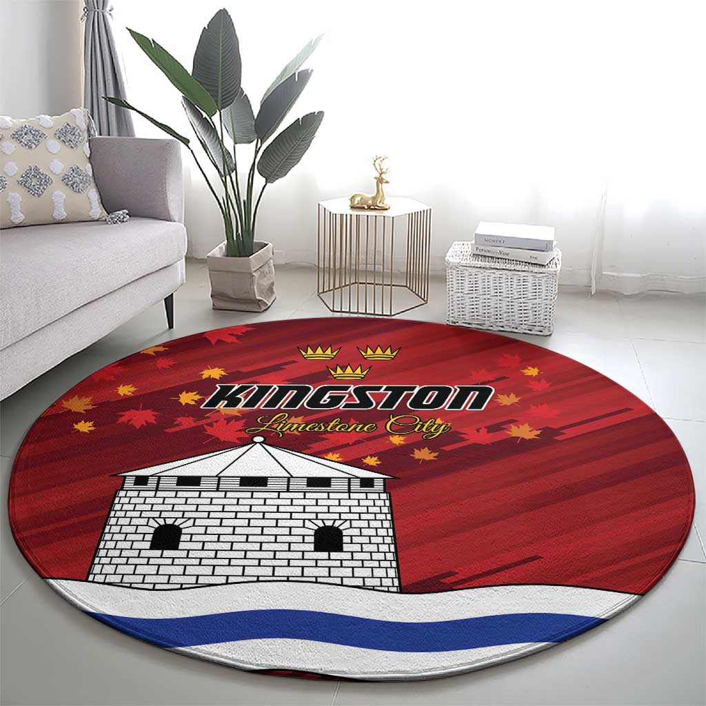 Kingston Round Carpet Antiquitate Civilitate Humanitate