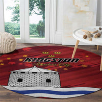 Kingston Round Carpet Antiquitate Civilitate Humanitate