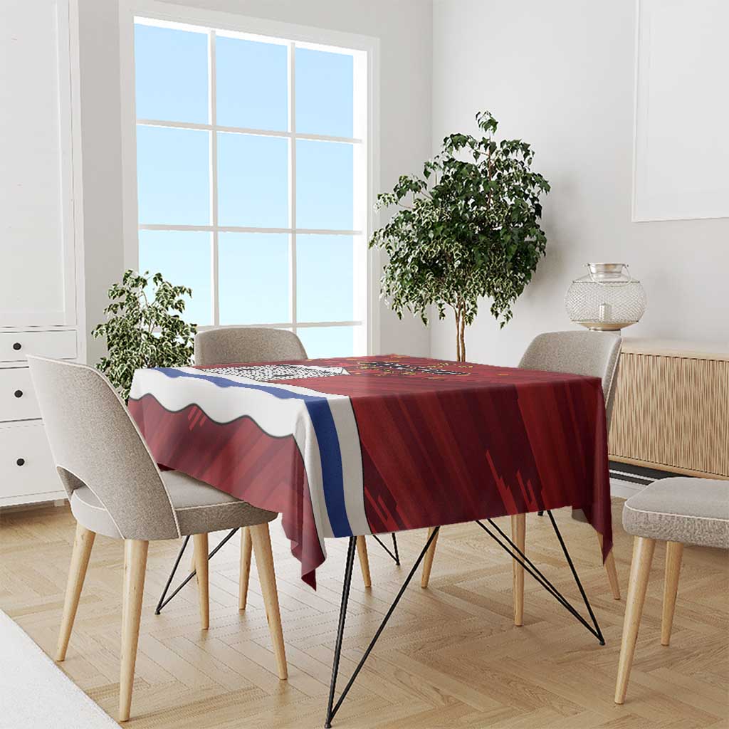 Kingston Tablecloth Antiquitate Civilitate Humanitate