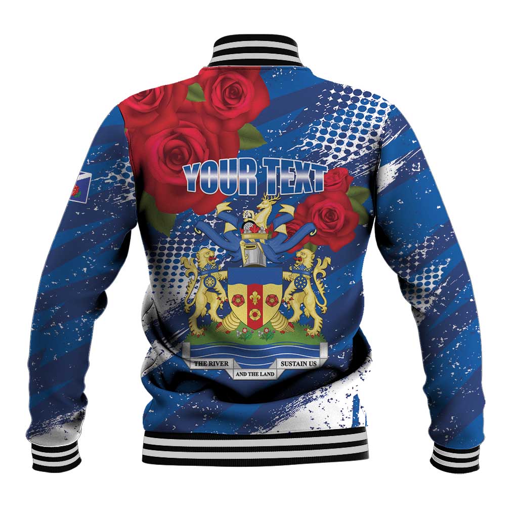 Personalised Windsor Baseball Jacket The City of Roses