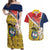 Colombia Independence Day Couples Matching Off Shoulder Maxi Dress and Hawaiian Shirt Libertad y Orden Colombian Pattern - Wonder Print Shop