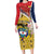 Colombia Independence Day Family Matching Long Sleeve Bodycon Dress and Hawaiian Shirt Libertad y Orden Colombian Pattern - Wonder Print Shop