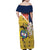 Colombia Independence Day Family Matching Off Shoulder Maxi Dress and Hawaiian Shirt Libertad y Orden Colombian Pattern - Wonder Print Shop