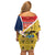 Colombia Independence Day Family Matching Off Shoulder Short Dress and Hawaiian Shirt Libertad y Orden Colombian Pattern - Wonder Print Shop