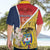 Colombia Independence Day Hawaiian Shirt Libertad y Orden Colombian Pattern - Wonder Print Shop