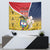 Colombia Independence Day Tapestry Libertad y Orden Colombian Pattern