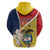 Colombia Independence Day Zip Hoodie Libertad y Orden Colombian Pattern - Wonder Print Shop