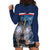 Personalized France Bastille Day Hoodie Dress Fete Nationale du 14 juillet - Wonder Print Shop