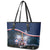 France Bastille Day Leather Tote Bag Fete Nationale du 14 juillet - Wonder Print Shop