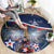 France Bastille Day Round Carpet Fete Nationale du 14 juillet