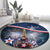 France Bastille Day Round Carpet Fete Nationale du 14 juillet