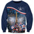 Personalized France Bastille Day Sweatshirt Fete Nationale du 14 juillet - Wonder Print Shop