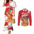 Peru Independence Day Couples Matching Mermaid Dress and Long Sleeve Button Shirt Feliz 28 de Julio Felices Fiestas Patrias