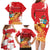 Peru Independence Day Family Matching Long Sleeve Bodycon Dress and Hawaiian Shirt Feliz 28 de Julio Felices Fiestas Patrias - Wonder Print Shop