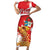 Peru Independence Day Family Matching Short Sleeve Bodycon Dress and Hawaiian Shirt Feliz 28 de Julio Felices Fiestas Patrias - Wonder Print Shop