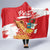 Peru Independence Day Hooded Blanket Feliz 28 de Julio Felices Fiestas Patrias