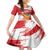 Peru Independence Day Kid Short Sleeve Dress Feliz 28 de Julio Felices Fiestas Patrias - Wonder Print Shop