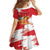 Peru Independence Day Kid Short Sleeve Dress Feliz 28 de Julio Felices Fiestas Patrias - Wonder Print Shop