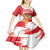 Peru Independence Day Kid Short Sleeve Dress Feliz 28 de Julio Felices Fiestas Patrias - Wonder Print Shop