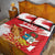 Peru Independence Day Quilt Bed Set Feliz 28 de Julio Felices Fiestas Patrias - Wonder Print Shop