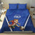 Italy 2024 Football Bedding Set 2024 Go Gli Azzurri - Wonder Print Shop