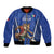 Custom Italy 2024 Football Bomber Jacket 2024 Go Gli Azzurri - Wonder Print Shop