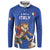 Custom Italy 2024 Football Button Sweatshirt 2024 Go Gli Azzurri - Wonder Print Shop