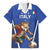 Custom Italy 2024 Football Family Matching Long Sleeve Bodycon Dress and Hawaiian Shirt 2024 Go Gli Azzurri - Wonder Print Shop