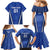 Custom Italy 2024 Football Family Matching Mermaid Dress and Hawaiian Shirt 2024 Go Gli Azzurri - Wonder Print Shop