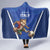 Italy 2024 Football Hooded Blanket 2024 Go Gli Azzurri