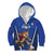 Custom Italy 2024 Football Kid Hoodie 2024 Go Gli Azzurri - Wonder Print Shop