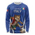 Custom Italy 2024 Football Long Sleeve Shirt 2024 Go Gli Azzurri - Wonder Print Shop