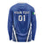 Custom Italy 2024 Football Long Sleeve Shirt 2024 Go Gli Azzurri - Wonder Print Shop