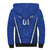 Custom Italy 2024 Football Sherpa Hoodie 2024 Go Gli Azzurri