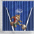 Italy 2024 Football Shower Curtain 2024 Go Gli Azzurri