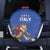 Italy 2024 Football Spare Tire Cover 2024 Go Gli Azzurri