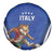 Italy 2024 Football Spare Tire Cover 2024 Go Gli Azzurri