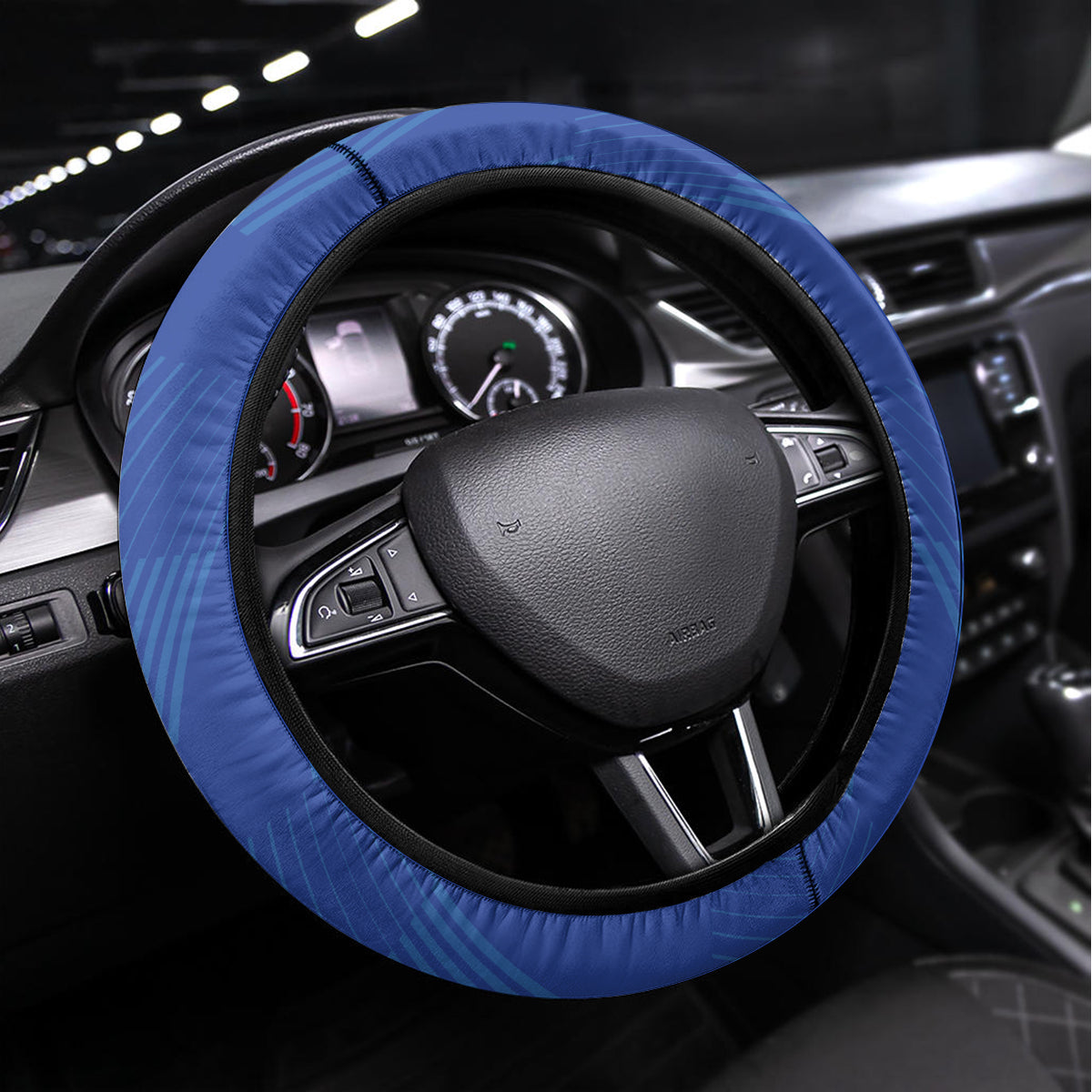 Italy 2024 Football Steering Wheel Cover 2024 Go Gli Azzurri