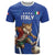 Custom Italy 2024 Football T Shirt 2024 Go Gli Azzurri