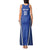 Custom Italy 2024 Football Tank Maxi Dress 2024 Go Gli Azzurri