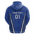 Custom Italy 2024 Football Zip Hoodie 2024 Go Gli Azzurri