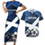 Custom Scotland 2024 Football Couples Matching Short Sleeve Bodycon Dress and Hawaiian Shirt 2024 Go Champions - Wonder Print Shop