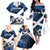 Custom Scotland 2024 Football Family Matching Off The Shoulder Long Sleeve Dress and Hawaiian Shirt 2024 Go Champions - Wonder Print Shop