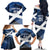 Custom Scotland 2024 Football Family Matching Off The Shoulder Long Sleeve Dress and Hawaiian Shirt 2024 Go Champions - Wonder Print Shop