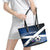 Scotland 2024 Football Leather Tote Bag 2024 Go Champions - Wonder Print Shop