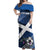 Custom Scotland 2024 Football Off Shoulder Maxi Dress 2024 Go Champions - Wonder Print Shop